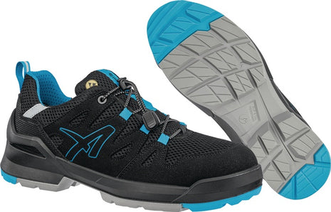 ALBATROS Chaussures de sécurité FASTPACK LOW Taille 42 noir/bleu ( 4300700812 )