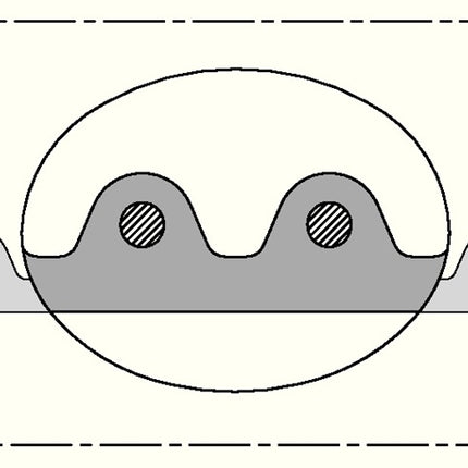 NORRES Tuyau d'aspiration et de refoulement AIRDUC(R) PUR 356 FOOD Ø intérieur 50 mm Ø extérieur 61,00 mm ( 4501400183 )