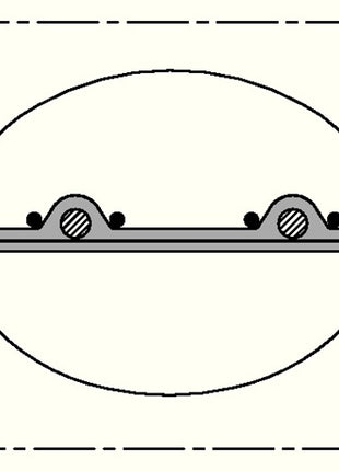 NORRES Tuyau d'aspiration et de soufflage NEO 390 TWO Ø intérieur 70 mm ( 4501400625 )