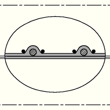NORRES Tuyau d'aspiration et de soufflage SIL 391 TWO Ø intérieur 70 mm ( 4501400665 )