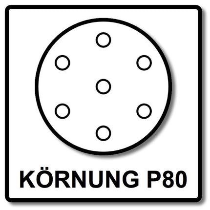 Festool Abrasifs STF D225 P80 GR S Granat Soft  pièces ( référence: 204221 )