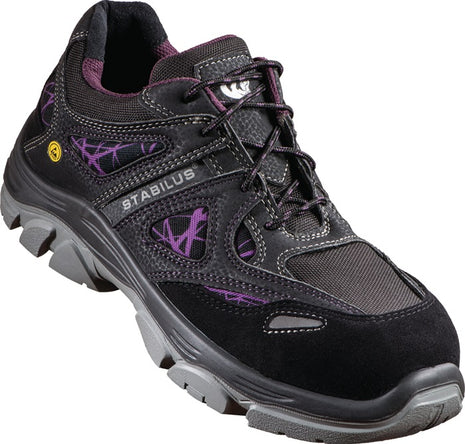 Zapatos de seguridad STABILUS mujer DANA LOW talla 38 negro/morado (4703000598)