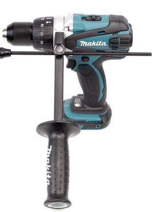 Makita DHP 458 RF1J Akku Schlagbohrschrauber 18 V 91Nm + 1x 3,0Ah Akku + Ladegerät + Makita Bit & Bohrer-Set 100-teilig - Toolbrothers