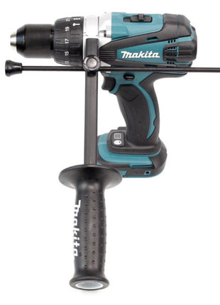 Makita DHP 458 RTJ Akku Schlagbohrschrauber 18V 91Nm im Makpac + 2x 5,0 Ah Akku + Ladegerät + Makita Bit & Bohrer-Set 100-teilig - Toolbrothers