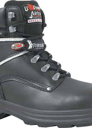 Botas de seguridad U.POWER performance talla 47 negro (4720000127)