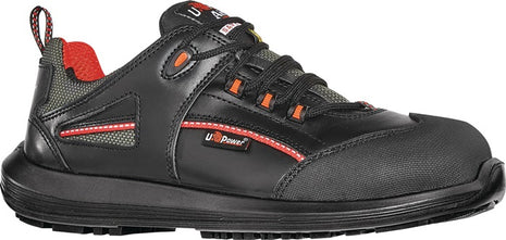 Zapato de seguridad U.POWER Iroko talla 43 negro/rojo (4720000163)