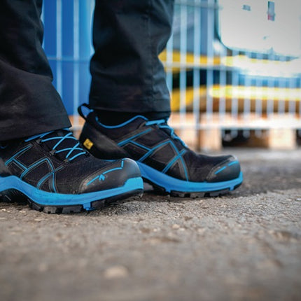 Chaussures de sécurité HAIX BE Safety 40.1 low taille 8 (42) noir/bleu ( 4721000007 )
