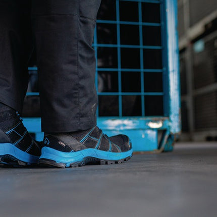 Bottes de sécurité HAIX BE Safety 40.1 Mid taille 9 (43) noir/bleu ( 4721000041 )