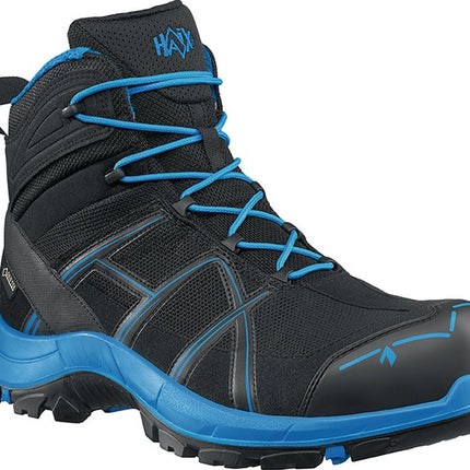 Bottes de sécurité HAIX BE Safety 40.1 Mid taille 10,5 (45,5) noir/bleu ( 4721000044 )