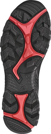 Bottes de sécurité HAIX BE Safety 54 Mid taille 8 (42) noir/rouge ( 4721000173 )