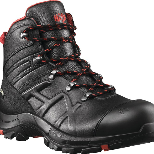 Bottes de sécurité HAIX BE Safety 54 Mid taille 8,5 (42,5) noir/rouge ( 4721000174 )
