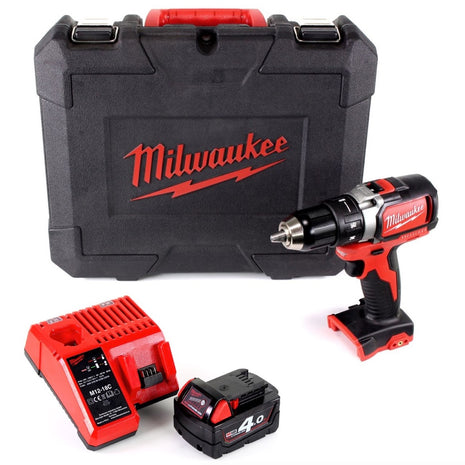 Milwaukee M18 BLDD 401 C 18 V Brushless Li-Ion Akku Bohrschrauber im Koffer + 1 x 4,0 Ah Akku + Ladegerät - Toolbrothers