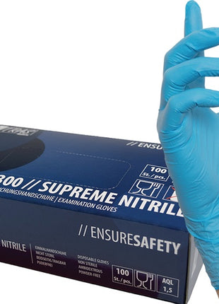 NITRAS Gants à usage unique SUPREME NITRILE taille S bleu ( 8000236476 )