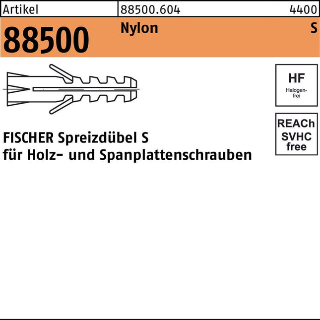 FISCHER Duebel S D12xL60mm 8000257900  1 - toolbrothers