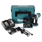 Makita DDF 481 SM1J Akku Bohrschrauber 18 V 115Nm im Makpac + 1x 4,0 Ah Akku + Ladegerät + 38 tlg. Bit- & Bohrer Set - Toolbrothers