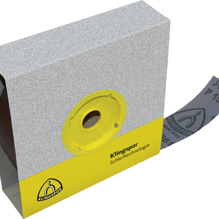 KLINGSPOR Rouleau de toile abrasive KL 361JF 40 mm Granulométrie 220 ( 8000352612 )