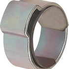 Collier de serrage RIEGLER 1 oreille en acier, galvanisé brillant (W1) (8000367346)