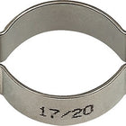 RIEGLER Collier de serrage 2 oreilles en acier inoxydable 1.4301 (W4) (8000367360)