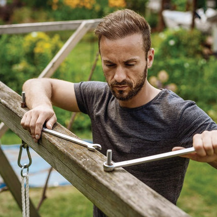 HAZET Clé mixte 600 LG SW 27 mm Longueur 480 mm ( 8000465050 )