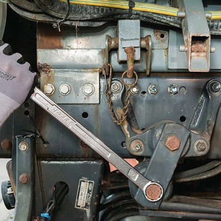 HAZET Clé mixte 600 LG SW 27 mm Longueur 480 mm ( 8000465050 )