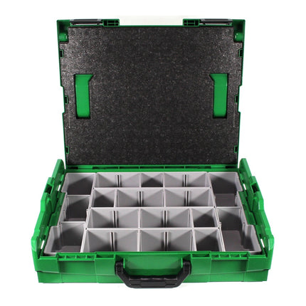 SPAX Montagekoffer Sortimo L-Boxx Aufbewahrungskoffer für Schrauben + 515 tlg. Zubehörset mit Senkmultikopfschrauben, Bits TSTAR plus - Toolbrothers