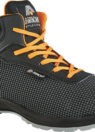 Bottes de sécurité AIMONT Diamont AVANGER taille 45 noir/orange ( 8000477691 )