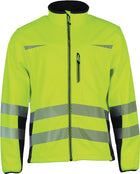 PREVENT TRENDLINE Chaqueta softshell de alta visibilidad Prevent® Trendline talla L (8000501469)