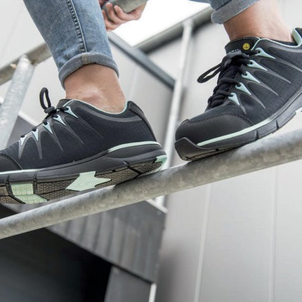 BAAK Chaussures de sécurité pour femmes Svea taille 40 noir/turquoise ( 8000600285 )