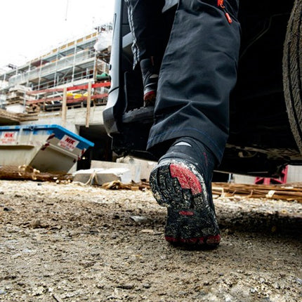 Bottes de sécurité BAAK Braxton taille 40 noir/rouge ( 8000600316 )