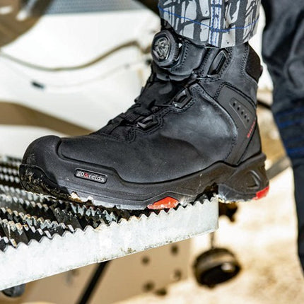 Bottes de sécurité BAAK Braxton taille 41 noir/rouge ( 8000600317 )