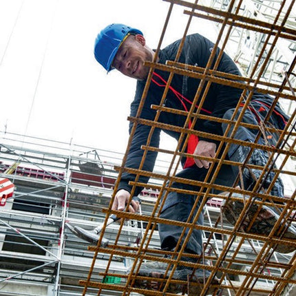 Bottes de sécurité BAAK Braxton taille 43 noir/rouge ( 8000600319 )