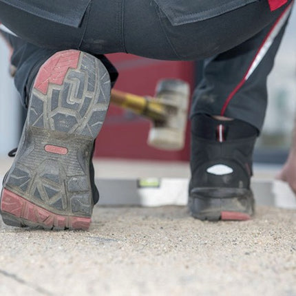 Bottes de sécurité BAAK Braxton taille 44 noir/rouge ( 8000600320 )