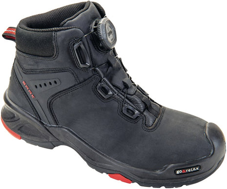 Botas de seguridad BAAK Braxton talla 44 negro/rojo (8000600320)