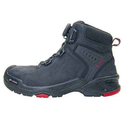 Bottes de sécurité BAAK Braxton taille 46 noir/rouge ( 8000600322 )