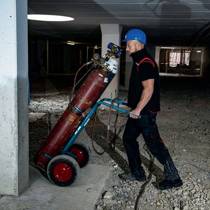 Bottes de sécurité BAAK Braxton taille 46 noir/rouge ( 8000600322 )