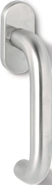 Poignée de fenêtre HEWI 111XAFG acier inoxydable mat (8000645771)