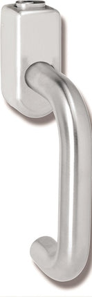 Poignée de fenêtre HEWI 111XAFGA.1 en acier inoxydable mat (8000645773)
