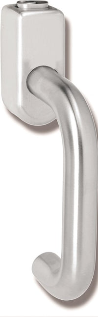 Poignée de fenêtre HEWI 111XAFGA.1 en acier inoxydable mat (8000645773)