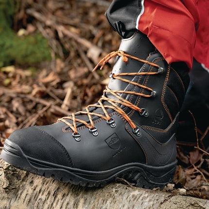 Bottes de sécurité forestière SOLIDUR KAILASH taille 43 noir/orange ( 8000809679 )