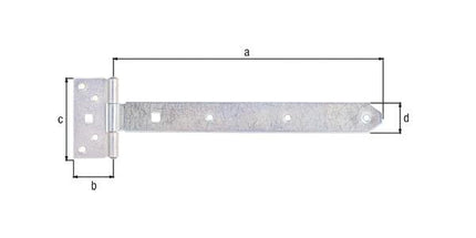 GAH Suspensions croisées L.292,5 x 45xl.90 x 34xépaisseur 2,3 mm ( 8001514118 )