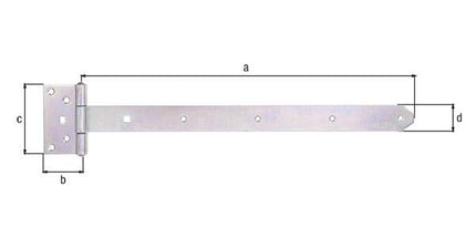 GAH Suspensions croisées L.491 x 59xl.103 x 40xépaisseur 4 mm ( 8001514122 )