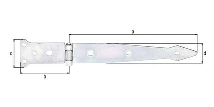 GAH Elingue de jet Longueur 202 x 77 mm Largeur 48 x 35 mm ( 8001514124 )