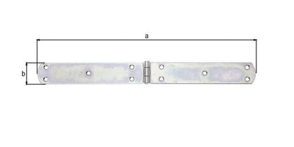 GAH Bande pour caisses hauteur 40 mm l.ouverte400 mm ( 8001514131 )