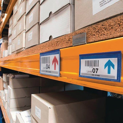 Pochette pour étiquettes DURABLE L210xH148mm bleu (9000451002)