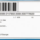 Pochette pour étiquettes EICHNER L220xH80mm (9000451045)