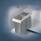 HAILO poubelle Multi-Box 2 x 15 l L260xP510xH460mm gris (9000463418)