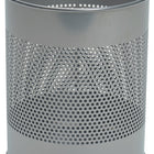 Corbeille à papier DURABLE 15 l H315xØ260 mm avec grille à trous (9000468150)