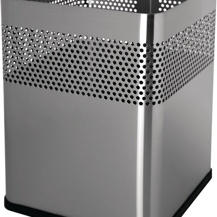 HELIT corbeille à papier 18 l H325xL240xP240 mm carrée (9000468159)
