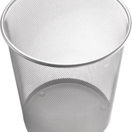 HELIT corbeille à papier 15 l H280xØ267 mm avec décoration trou (9000468160)