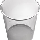 HELIT corbeille à papier 23 l H350xØ295 mm avec décoration trou (9000468162)